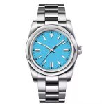 39mm No logo Watch With seiko NH35 Movement Bezel Style Automatic Mechanical Wrist Watches 100M - Image 8