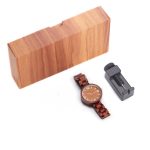 New Design Wholesale Japanese Movement No logo Private Label Wooden Watches for Men and Ladies - Image 7
