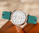 Fashion Quartz Wrist Watch, Waterproof Analog Display, Rubber Silicone Bands, Easy Read Dial, Casual Sport Style Minimalist Watch for Women Ladies Teachers Students - Image 4