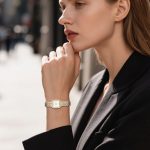 New French Hot-selling Alloy Material Elegant square Ladies Pointer Watch - Image 4