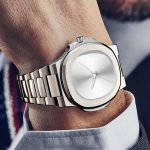 Alloy Watches No LOGO Design Quartz Watch Case Simple Style Sunray Dial Waterproof Wrist Watches - Image 3
